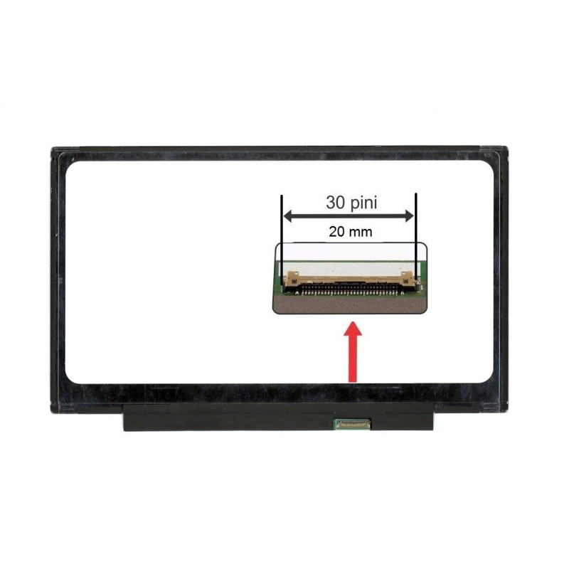 Display laptop  COMPAQ HP PAVILION 3-AN0064TU 13.3 1920x1080 Full HD IPS 30 pini